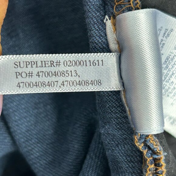 Chaps Jeans Womens 10 (30x28) Daniella Curvy Fit Straight Blue Stretch Denim - Picture 14 of 14